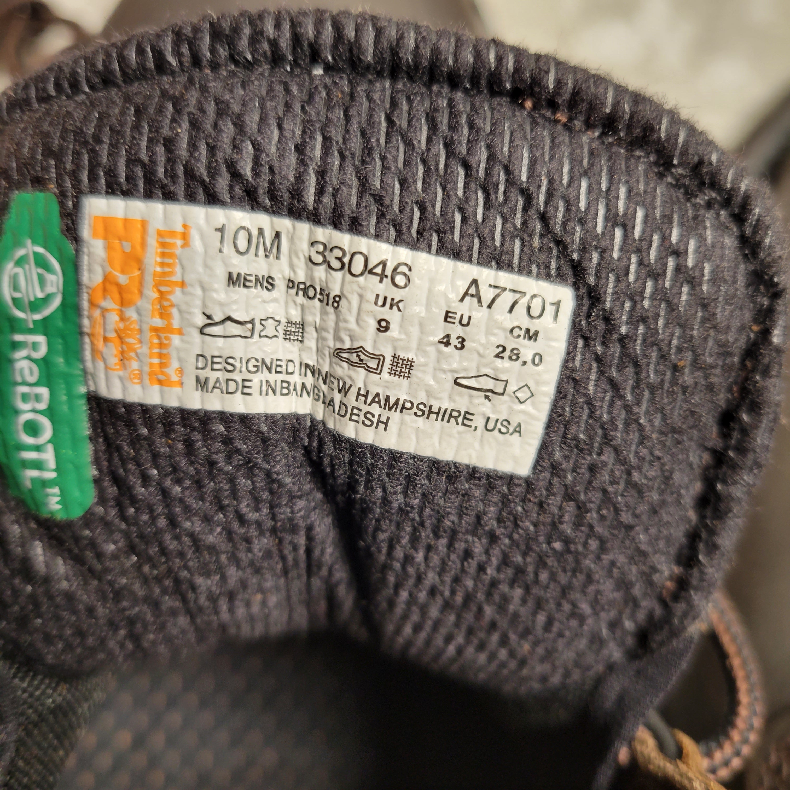 Timberland PRO 6" Pit Boss Soft Toe Work Boots Leather 33046 Men's Size 10M (8029708976366)